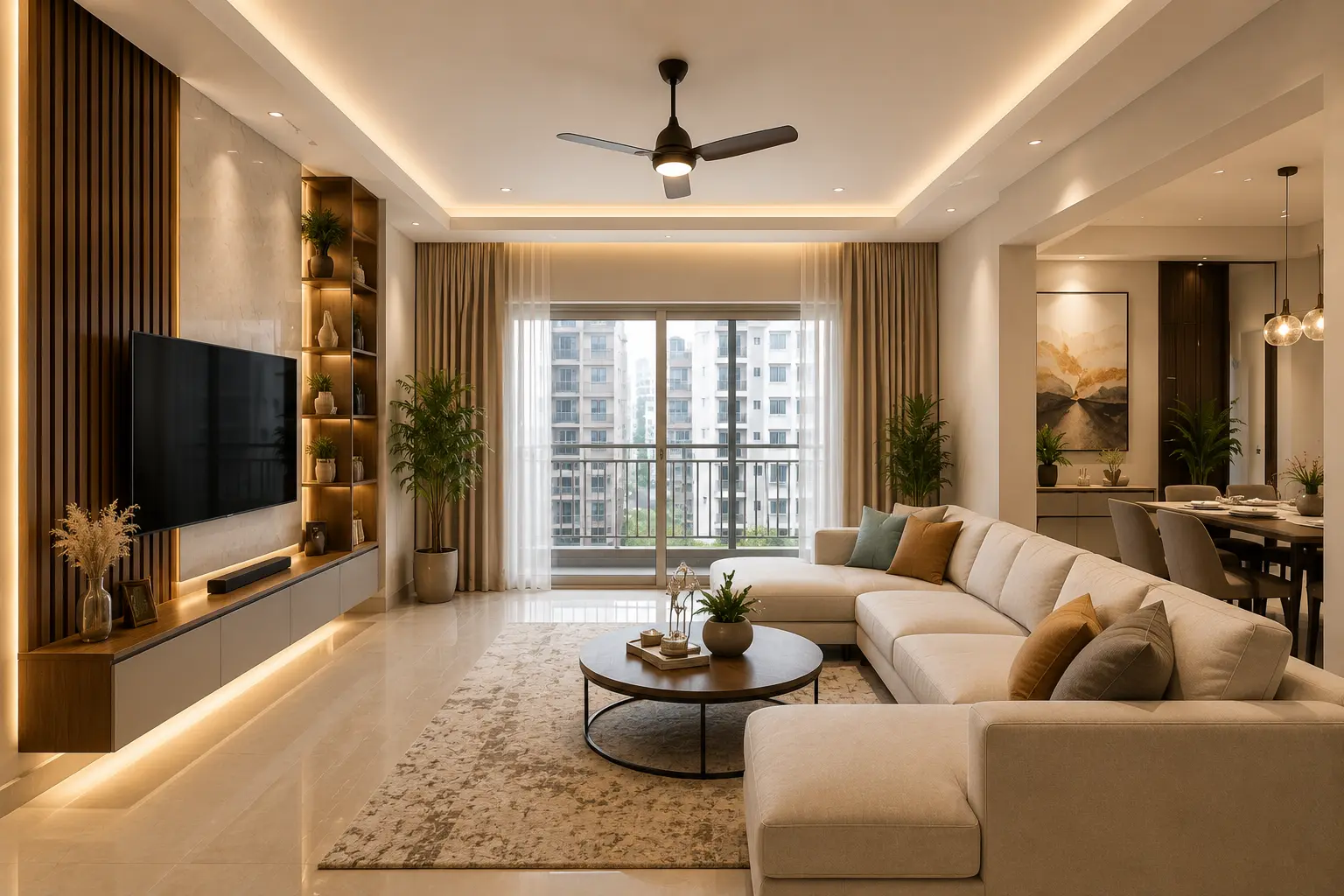Interior design detail of Full-Home Interior Transformation completed by NR Interiors