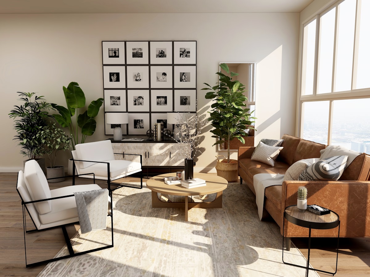 Living Room setup design by NR Interiors